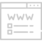 Site institucional icone