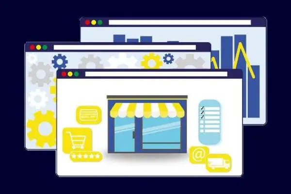 Landing page ilustração